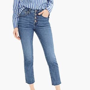 JCrew Vintage Straight Eco Button Fly